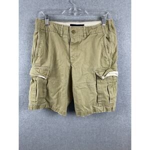 Abercrombie & Fitch‎ Cargo Shorts Men's 29 Brown Outdoor Utility Fishing Hiking